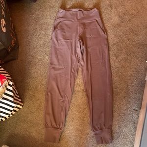 Lululemon align joggers, size 4, light purple